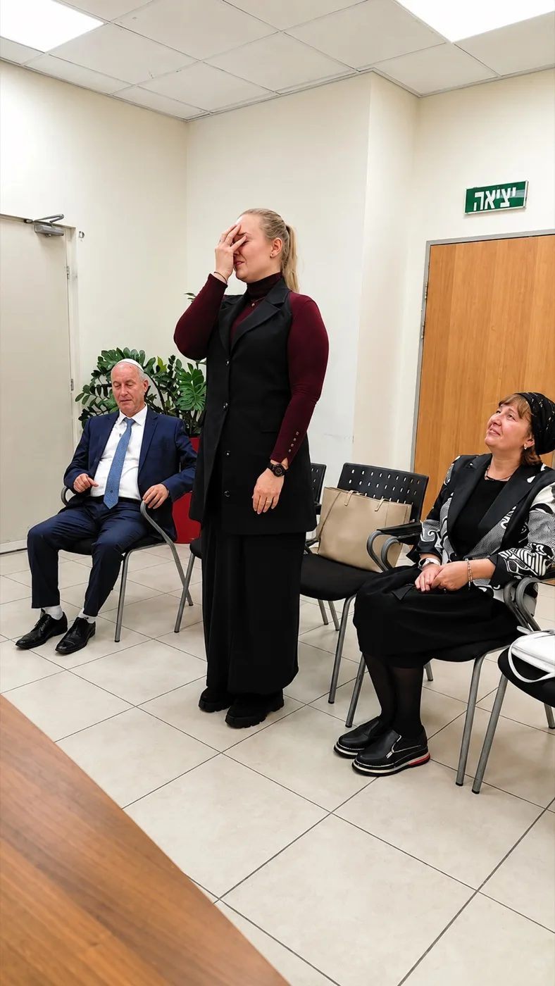 הרגע שבו שומעים ״התקבלת״